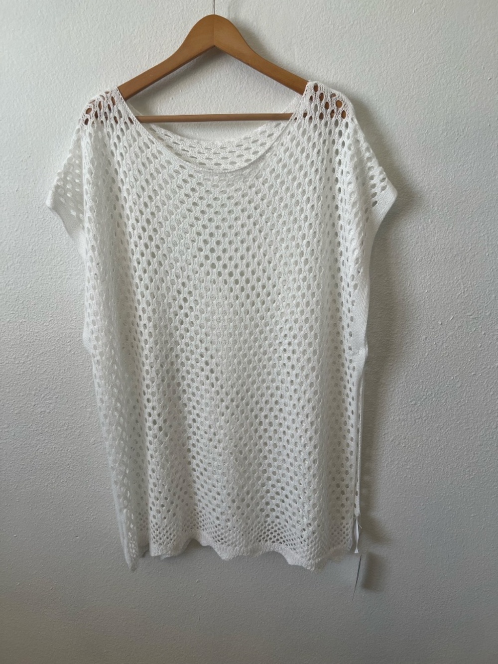 Cupshe White Crochet Swim Cover-Up Mini Dress - Picture 4 of 9
